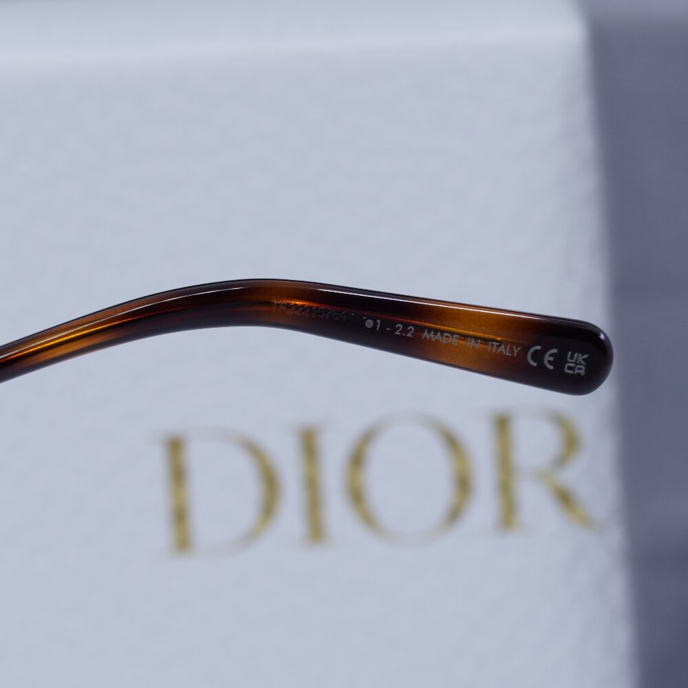 Dior MINI CD O B2I 2600 Eyeglasses Light Havana Frame 55mm - Lowest Price! - Picture 11 of 13